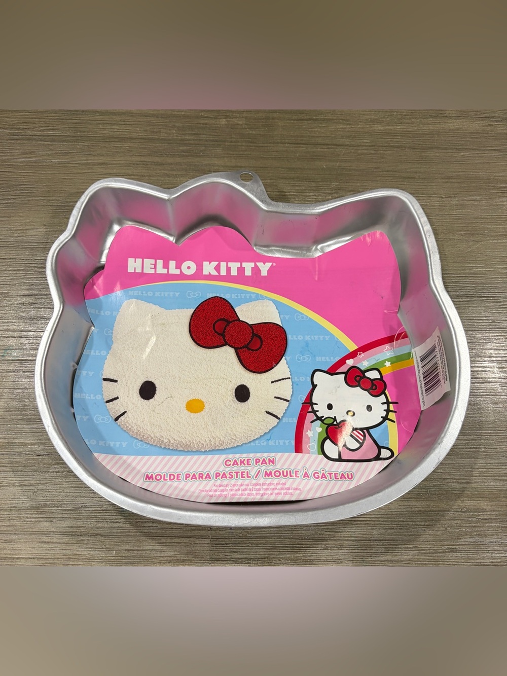 Wilton Hello Kitty Shaped Birthday Cake Pan New Aluminum Durable